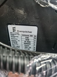 фото thumb №14, Vw t6 7la multivan 2n0819008d eberspacher m2 d4a 12v дизель 2023r.