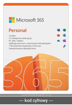 Microsoft Office 365 Personal 5 ПК или MAC