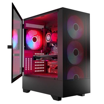 Чехол для компьютера Siroco ARGB Flow Midi USB 3