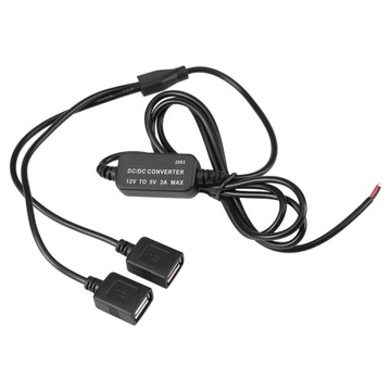2 USB 5В 3А ПРЕОБРАЗОВАТЕЛЬ НАПРЯЖЕНИЯ 12В/24В постоянного тока