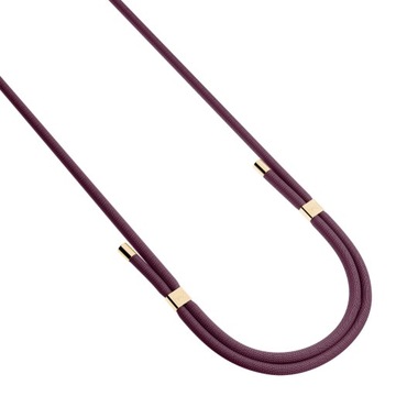 Fioletowa regulowana smycz na szyję do telefonu/smartfona3mk EasyClip Elite