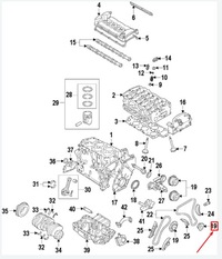 фото thumb №9, Audi a3 8p двигун розподільний розподільний вал зірочка 022109087k