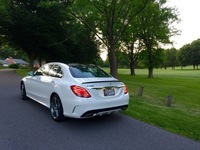 фото thumb №9, Mercedes w205 спойлер amg спойлер na крышка