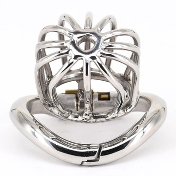 Pas cnoty Chastity Belt klatka na penisa + Stalowy Dilator