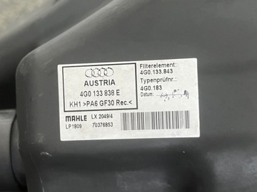 фото thumb №16, Audi a7 c7 s line 3.0 tdi корпус фильтра воздуха оригинал европа