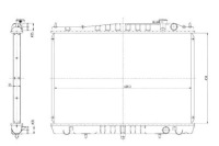 фото thumb №1, Nrf радіатор wody nissan pathfinder ii 3.3 v6 4wd