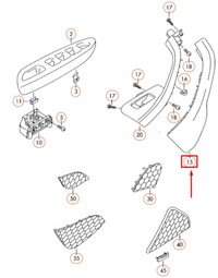 фото thumb №5, Кришка titan black vag volkswagen eos jetta golf оригінальний 1k0868040b81u