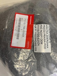 фото thumb №12, Honda civic x 17- правая заглушка решётка бампера перед pod pdc nowa oem