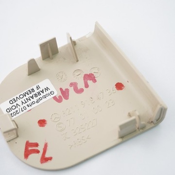 фото thumb №14, Mercedes w211 w219 заглушка сиденья левый перед beż