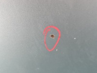 Капот передняя mitsubishi carisma рестайлинг  99-04 серебристый Оригинал, фото thumb