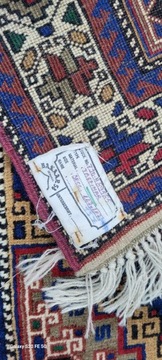ВОСТОЧНЫЙ КОВЕР РУЧНОЙ ТКАНИ KAZAKPERSIAN Türkiye 108/170СМ