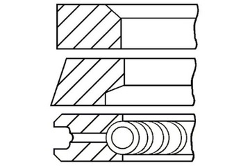 фото thumb №2, Кольца поршневые kpl kia sportage ii 2.0 i 16v 09 2004-hyu tucson