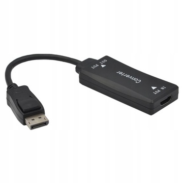 HDMI преобразователь для AdlayPort Adapter DP 4K 1080p Wireway WW331471 Black