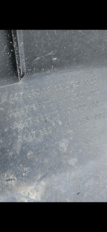 фото thumb №7, Mercedes v-klasa lift w447 бампер перед передній