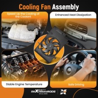 Вентилятор радиатора к ford b-max jk fiesta vi 1.25 1.4 1.5 1.6 1557572 в Украине, фото thumb