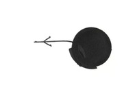 фото thumb №1, Заглушка фаркоп буксировочный перед чёрный