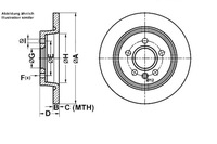 фото thumb №14, Ate тормозные диски тормозные 2 szt. ford c-max dm2 2.0 2007.02