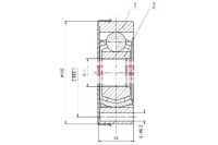 Купить Комплект - набор шарнир приводного kamoka 191498, фото thumb