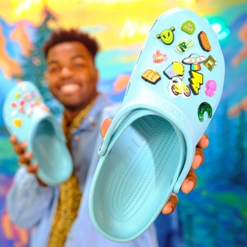 ЖЕНСКИЕ САНДАЛИИ CROCS НА ПЛАТФОРМЕ