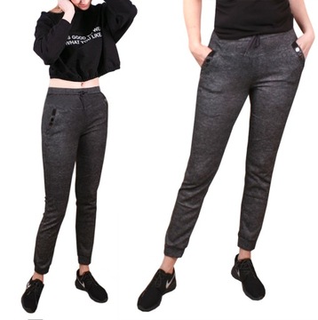 Спортивные брюки SPORT ЖЕНСКИЕ МЕЛАНЖЕВЫЕ CUFF 5320N XXL