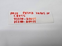 Ремни безопасности перед натяжители toyota yaris cross передние Доставка, фото thumb