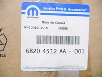 фото thumb №7, Брызговик правый задняя mopar jeep grand cherokee 68204512aa