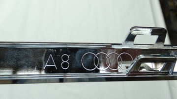 фото thumb №8, Audi a8 d4 планка бампера заднего хром 4h0807443a