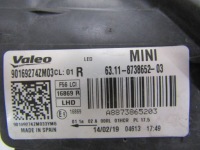 фото thumb №15, Mini f55 f56 рестайлинг правая фара перед полный led 8738652