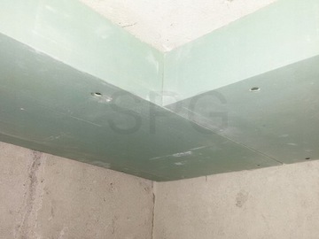 НАКРЫШКА ДЛЯ СВЕТОДИОДНОГО КАРЕНСА SPG, ГОТОВО ЗАКРЕПЛЕННАЯ, из гипсокартона
