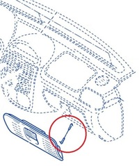 фото thumb №3, Трос крышки бардачка renault clio ii thalia trafic