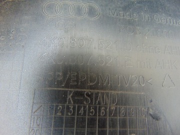 фото thumb №16, Накладка бампера зад audi a6 c8 4k0807521d