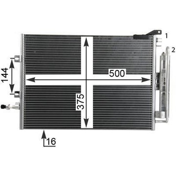фото thumb №15, Mahle ac 720 000s конденсатор, кондиціонер