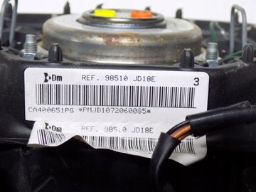 фото thumb №9, Nissan qashqai j10 подушка водителя 98510jd18e