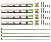 Купить Замок центральный универсальный амортизаторы 4 дверь 2 брелоки набор master slave, фото thumb