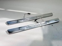 фото thumb №1, Mercedes a klasa w176 молдинг порог правая левая led amg