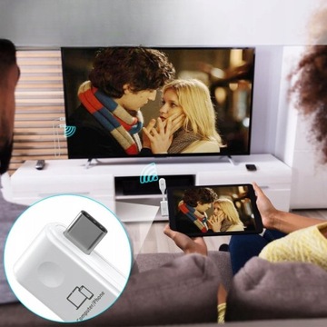 Bezprzewodowy przedłużacz konferencyjny HDMI typu C. Przedłużacz ekranu