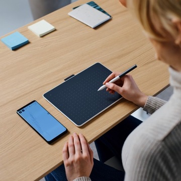 Графический планшет Wacom One M Pen Bluetooth — подключение к Android CTC-6110WL