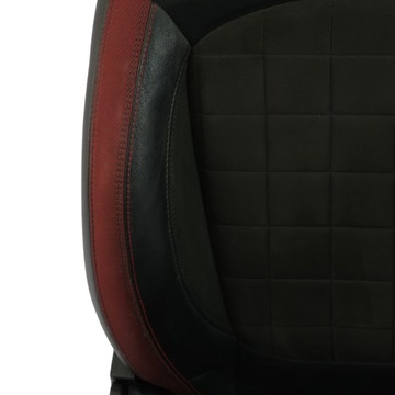 фото thumb №10, Mini f55 f56 f60 jcw сидіння переднє sport червоний чорний напівшкіра правий