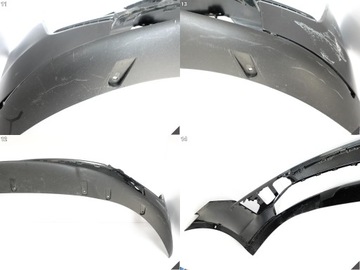 фото thumb №12, Porsche taycan 9j1 turbo s рестайлинг 24- бампер бампер + спойлер накладка перед