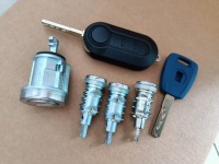 4 вкладыши замки дверь замок зажигания fiat ducato 2006- Оригинал, фото thumb