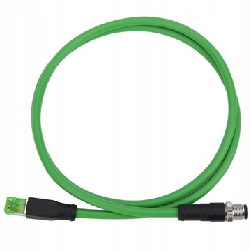 Соединительный кабель M12–RJ45, 4-контактный сетевой кабель