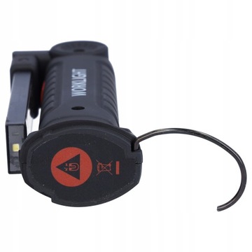 Аккумуляторный светодиодный фонарик для мастерской с магнитом COB, рабочий USB 5в1