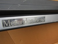 фото thumb №10, 1 mercedes clk w208 планка пороговая накладка na порог перед чёрная левая правая