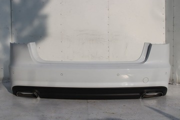 фото thumb №8, Audi a6 sedan зад бампер задний крышка багажника 4g 4g5 лампы 2y2y ls9r белый