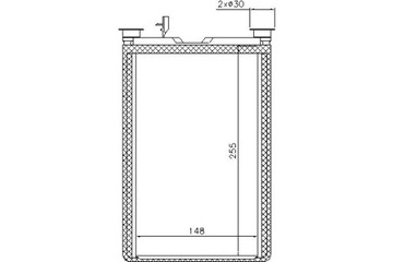 фото thumb №13, Nissens 70526 теплообменник тепло, отопление
