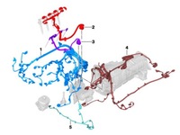 фото thumb №9, Bmw 5 g60 520d 520dx 523d b47d20b жгут электропроводка двигателя форсунок