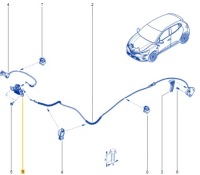фото thumb №5, Новый оригинальный номер замок капот крышки renault megane iv clio v captur ii 656010547r