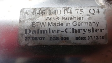 фото thumb №9, Mercedes w211 2,2 cdi компенсатор egr 170km w204