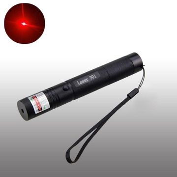 Портативная лазерная ручка с лазерной указкой, зарядкой через USB, одноточечным красным светом, видимым лучом