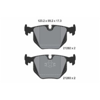 Гальмівні колодки гальмівні textar 2128201 Ціна, фото thumb